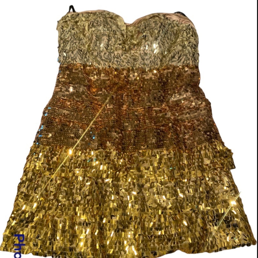 Bebe Sequin dress S